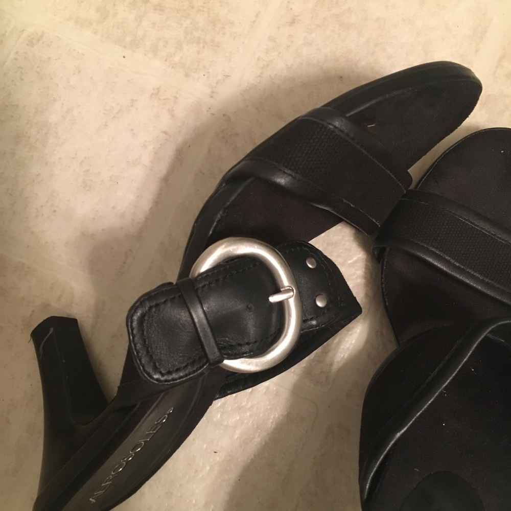 Black high heels